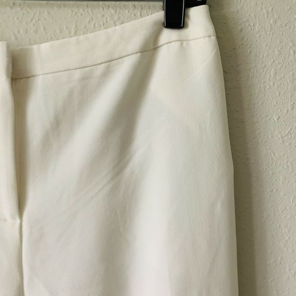 Missguided White High Waist Cropped Skinny Pants - Picture 3 of 5